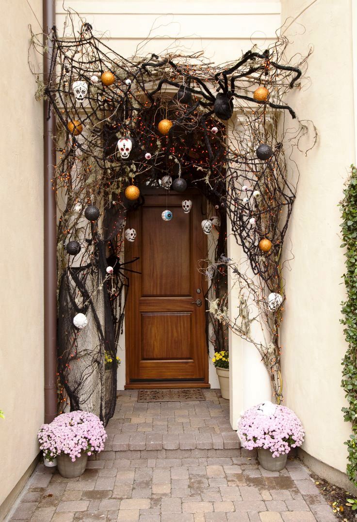 Front Door Halloween Decoration Ideas