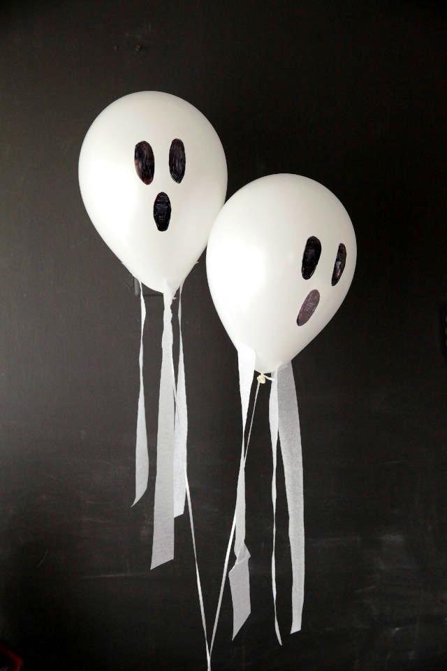 Ghost Paper Halloween Decorations