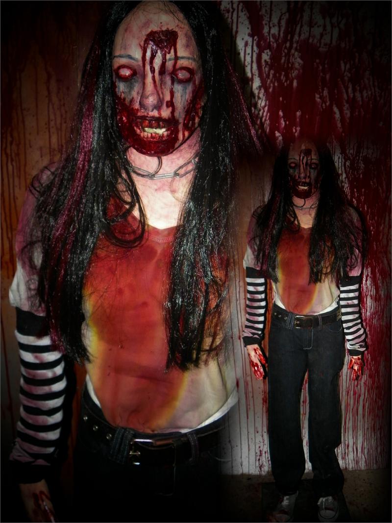 Girls Zombie Gothic Halloween Decorations