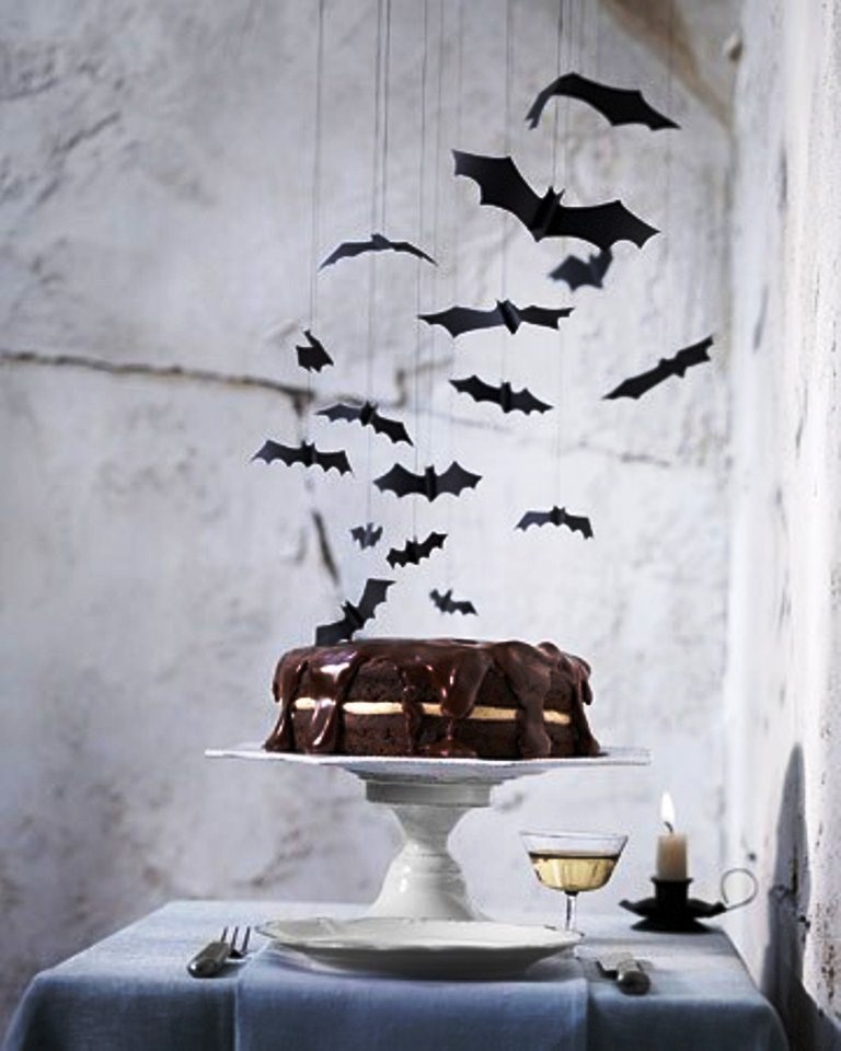Halloween Bat Template Martha Stewart Decorations
