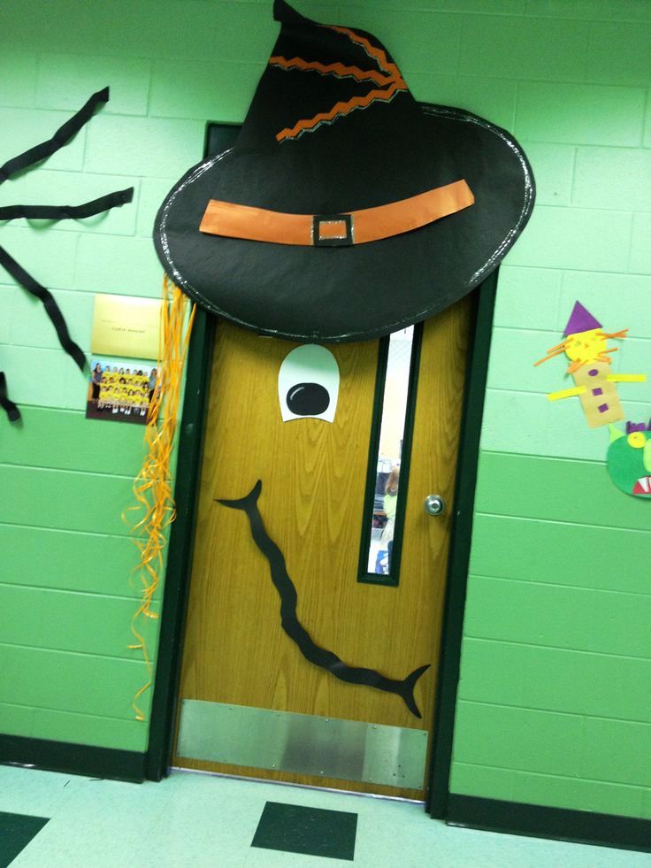 Halloween Classroom Door Decoration Ideas 2016