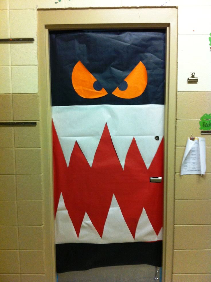 Halloween Classroom Door Decoration