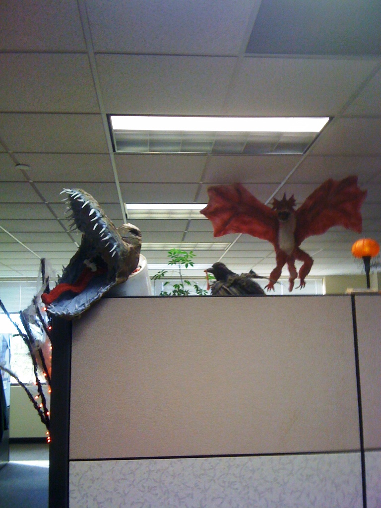 Halloween Cubicle Decorations for Work