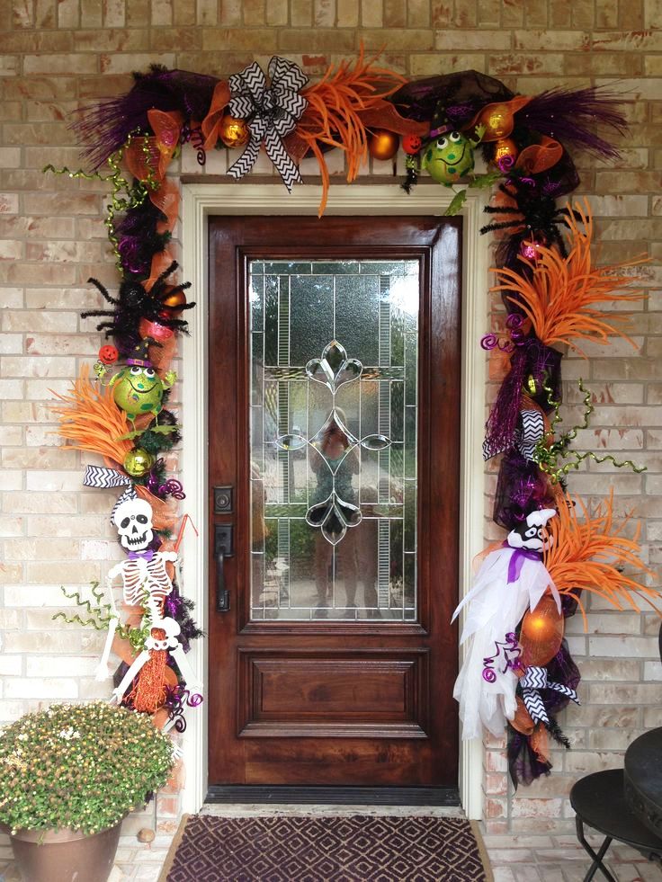 Halloween Garland Door Decoration