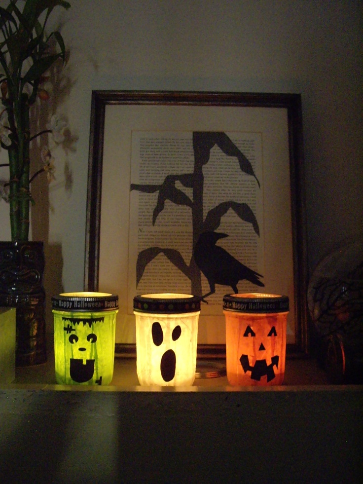 Halloween Mason Jars Decorations