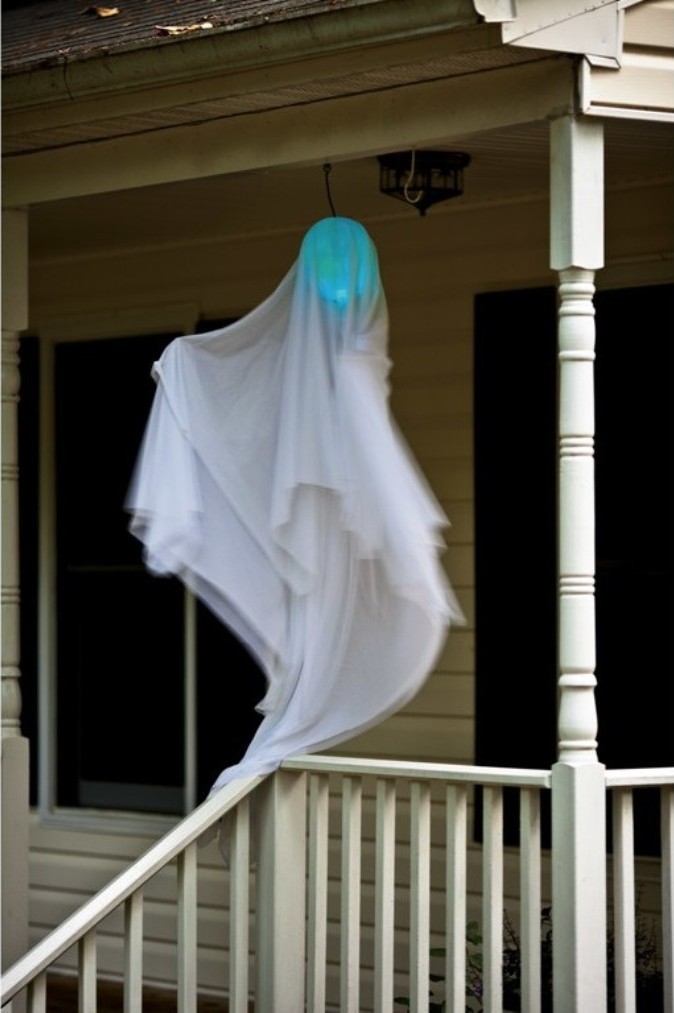 Hanging Ghost Outdoor Halloween Decorations