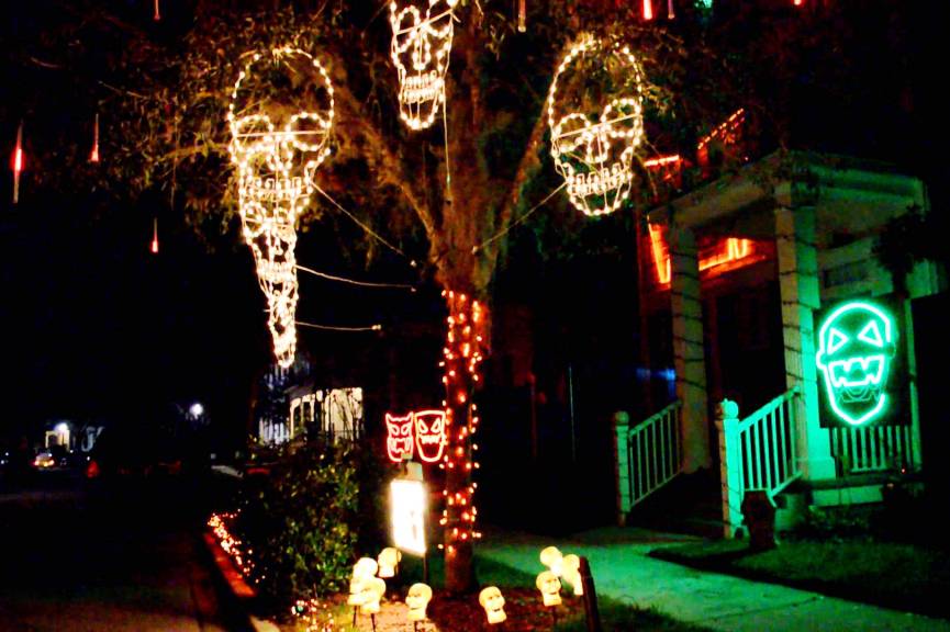 Unique Halloween Lighting Ideas for Large Space