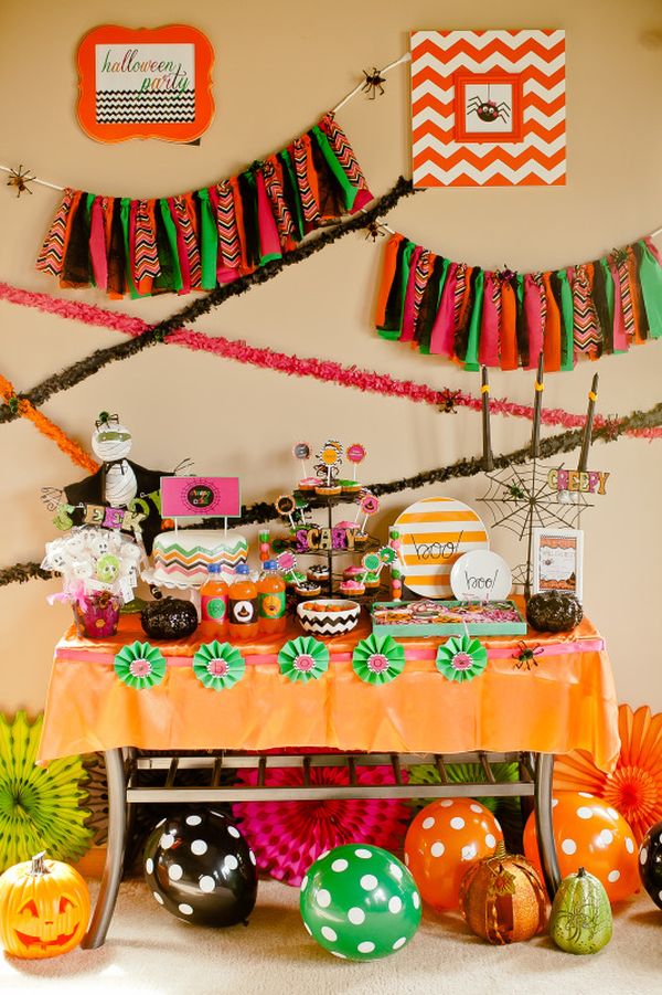 Party Themed Halloween Decorations