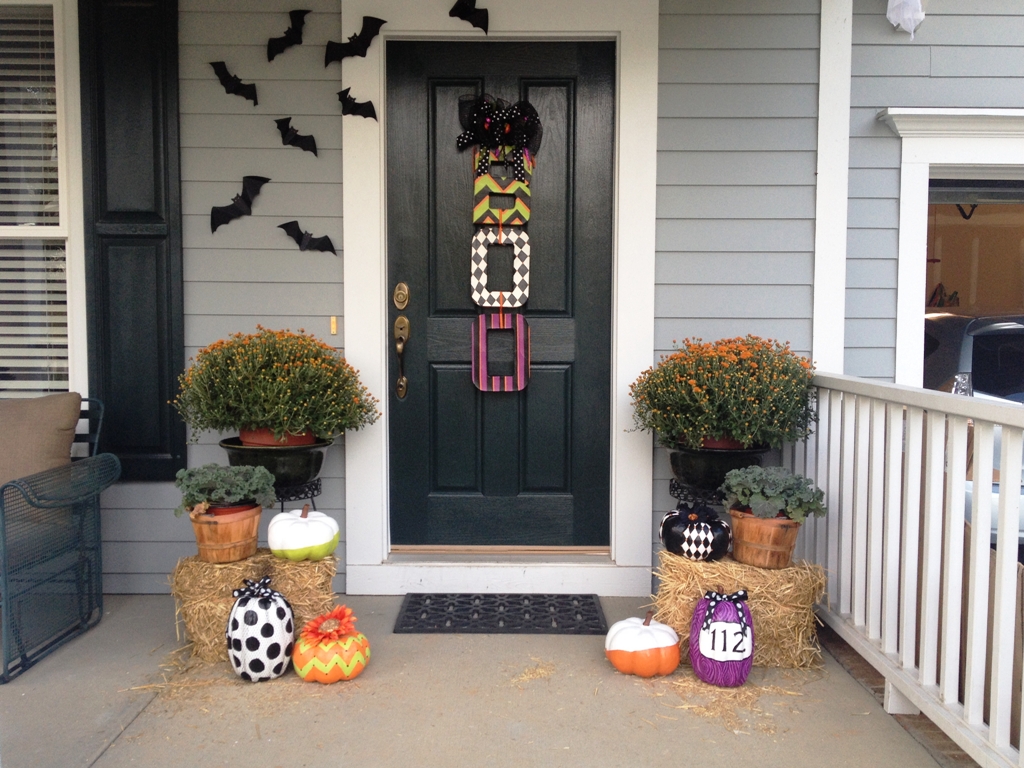 Pinterest Halloween Front Porch Decorations Ideas