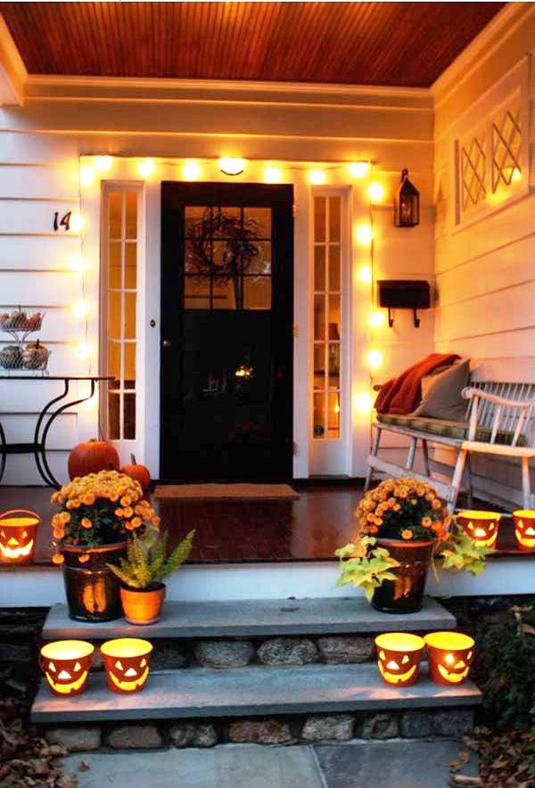 Pinterest Halloween Front Porch Decorations