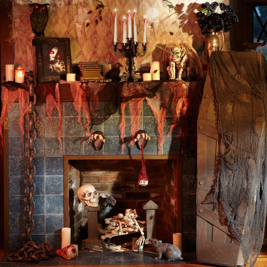 Rustic Halloween Room Decorations