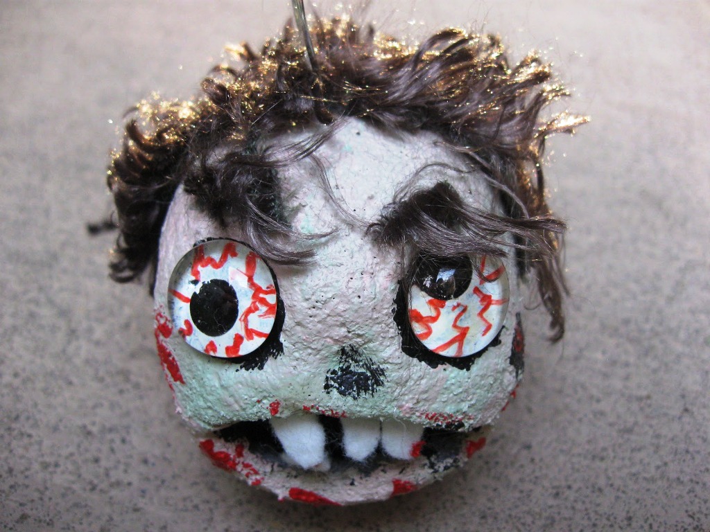 Zombie Halloween Crafts Decorations