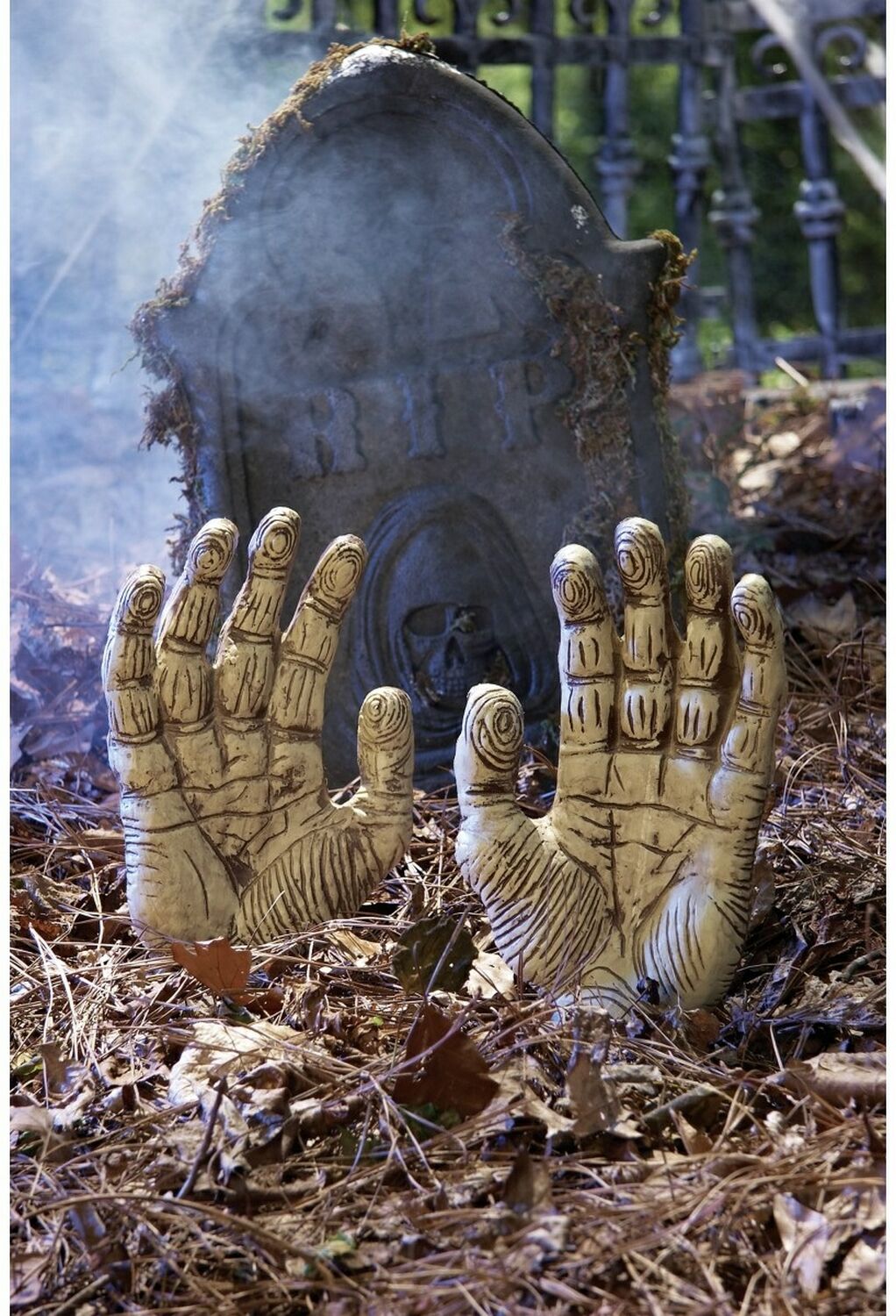 spooky hands halloween decoration