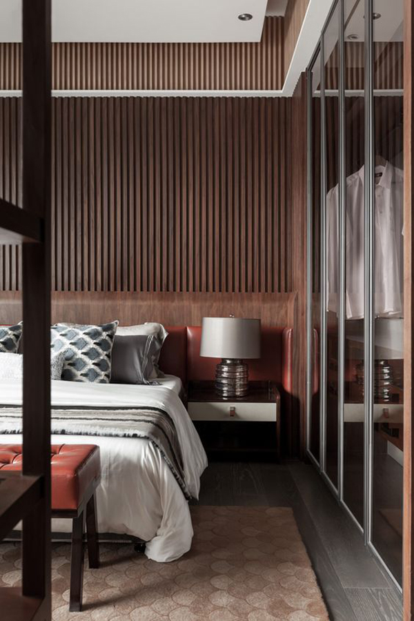 Bedroom Wooden Wall Panels
