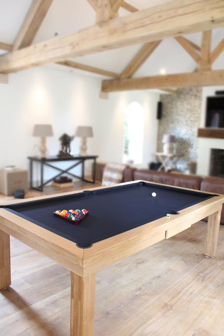 Best Traditional Basement Pool Table Design