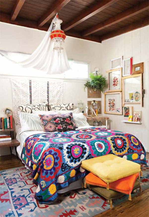 Charming Boho Bedroom Design