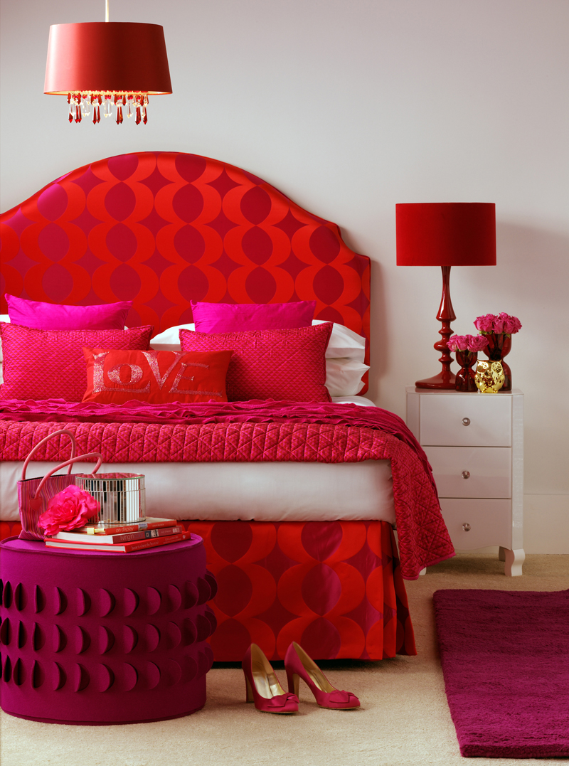 Cool Red Bedroom Design Ideas