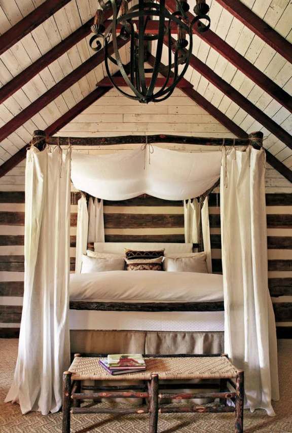 Cool Rustic Bedroom Design