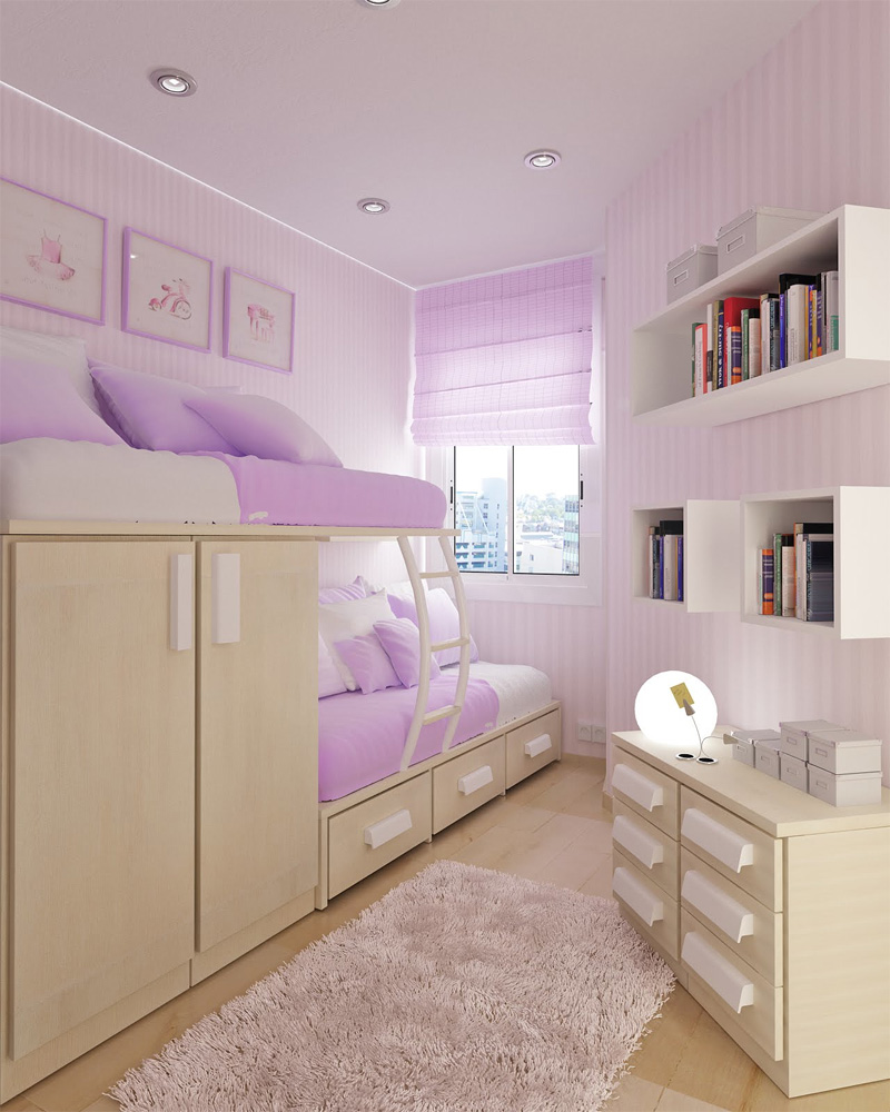 Delightful Bedroom Design For Teen Girls