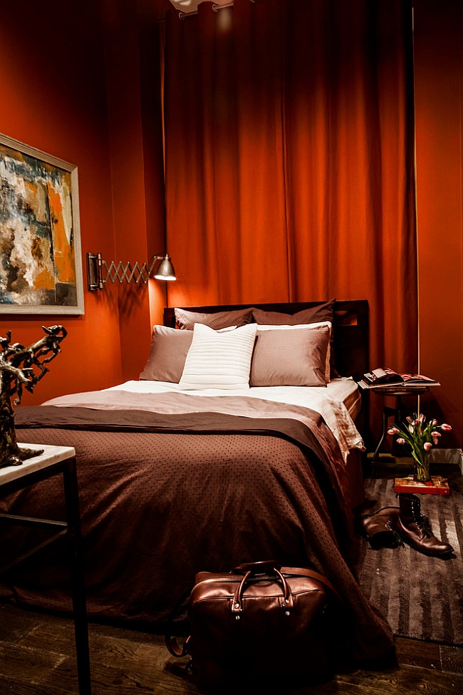  Red Bedroom Walls Ideas with Luxury Interior Design