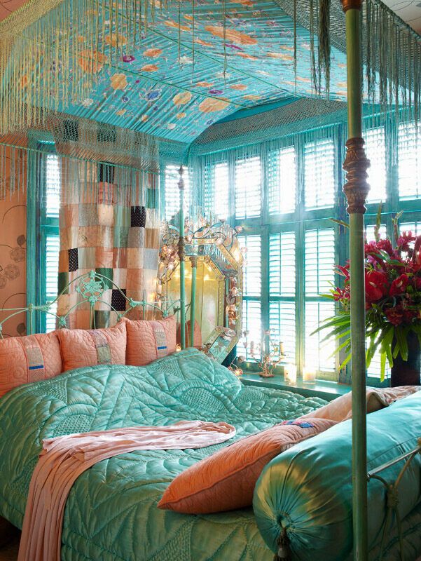 Fascinating Bohemian Bedroom Design