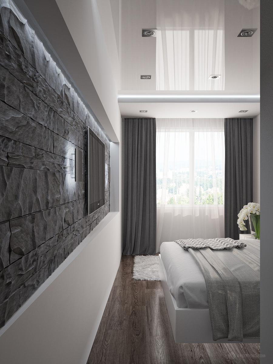 Industrial Modern Grey Bedroom Designs