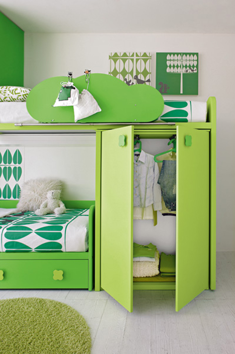 Inspiring Green Bedroom Design
