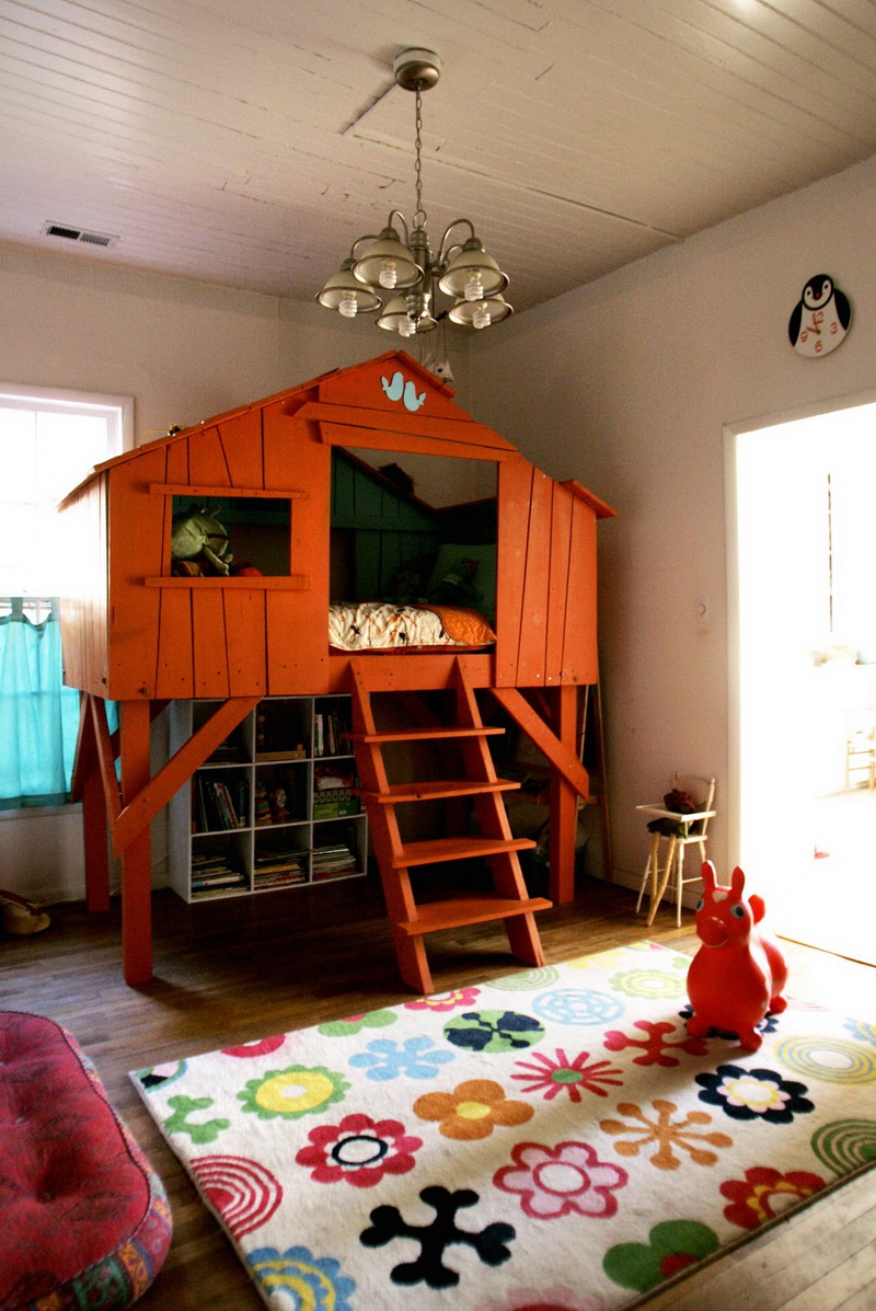 Kids Tree House Bedroom Design