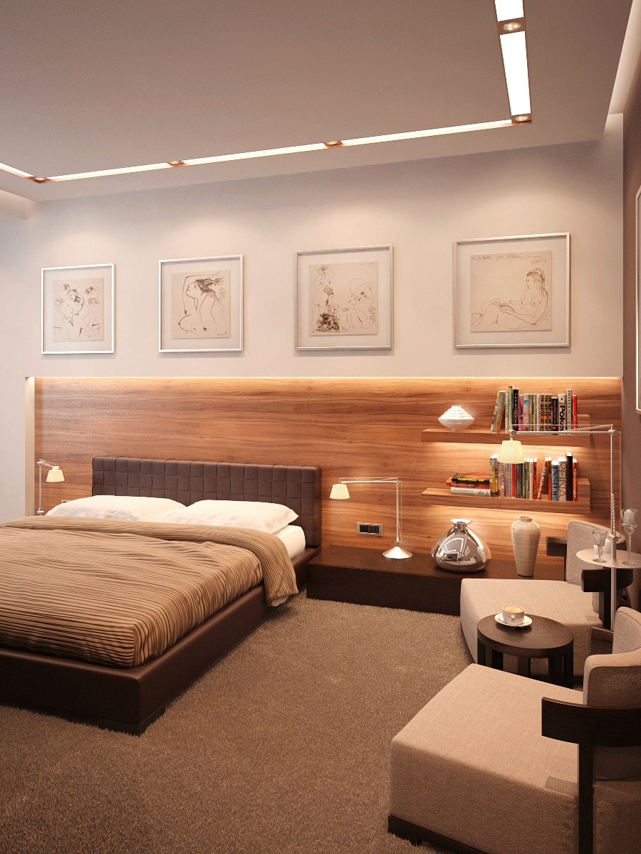Neutral Minimalist Bedroom Design