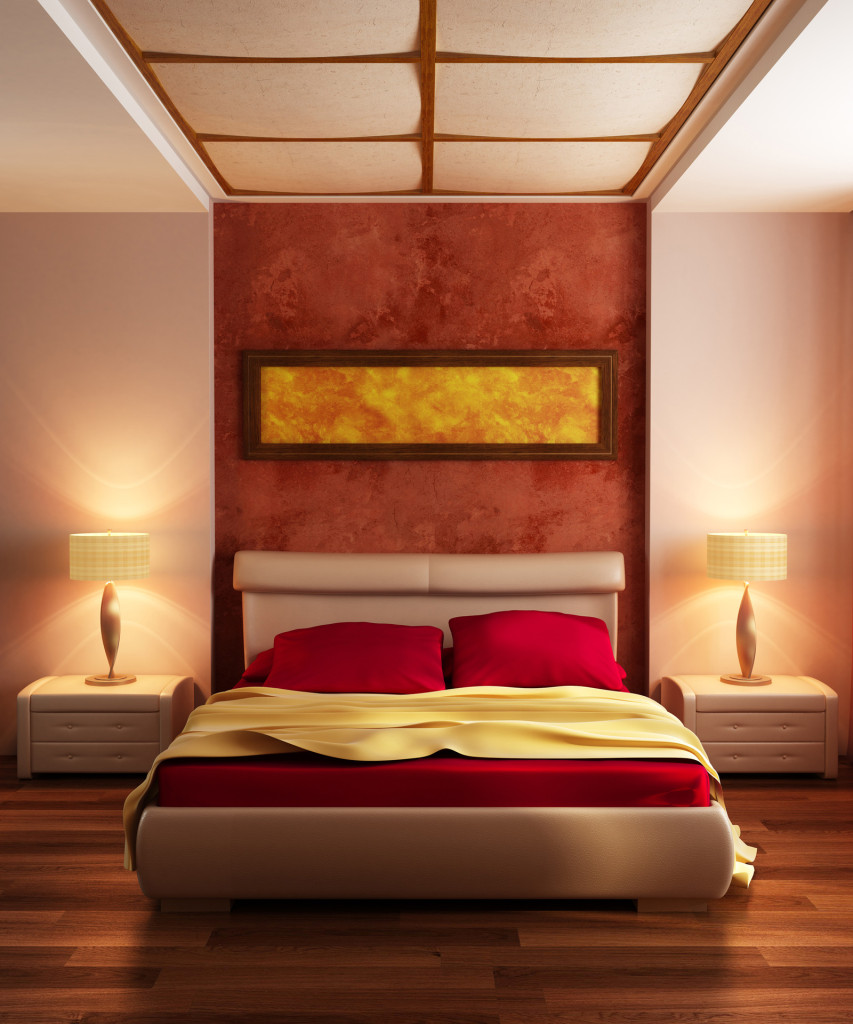 Creatice Red Bedroom Ideas For Couples with Simple Decor