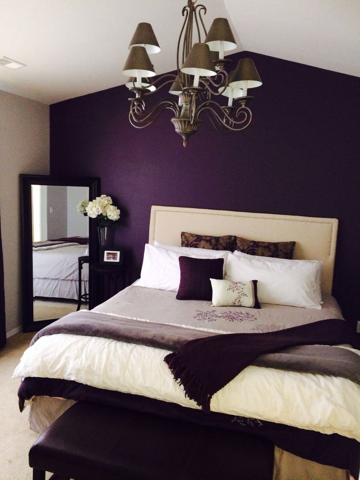 Romantic Purple Bedroom Design