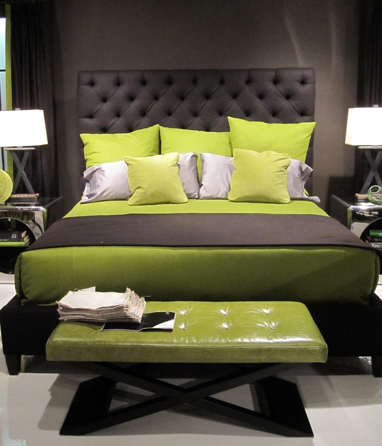Stunning Green Bedroom Design