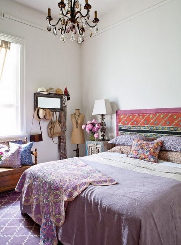 boho chic bedroom designs