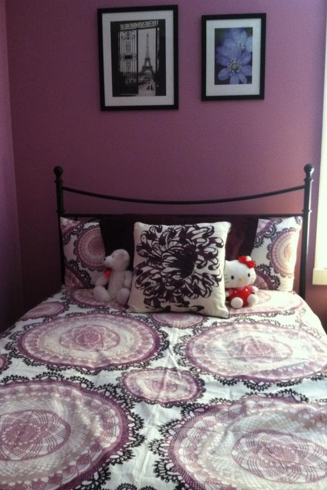 purple bedroom ideas on Pinterest