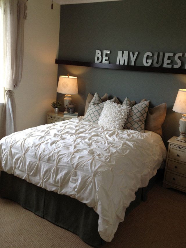 Be Our Guest Guest Room Idea