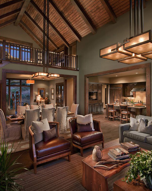 Beautiful Rustic Living Room Design