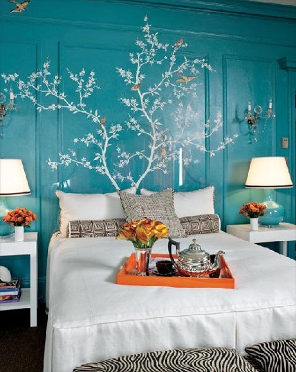 teal bedroom designs turquoise walls bedrooms copy decoration