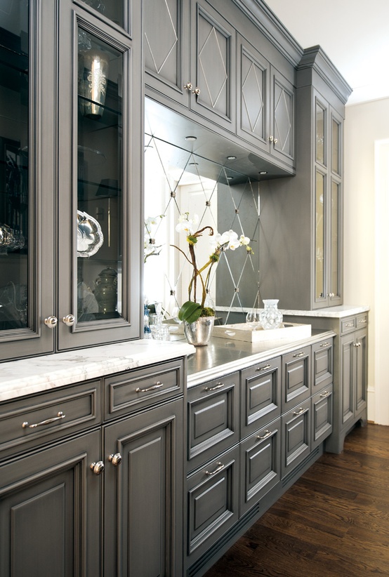 Charcoal Gray Kitchen Cabinets