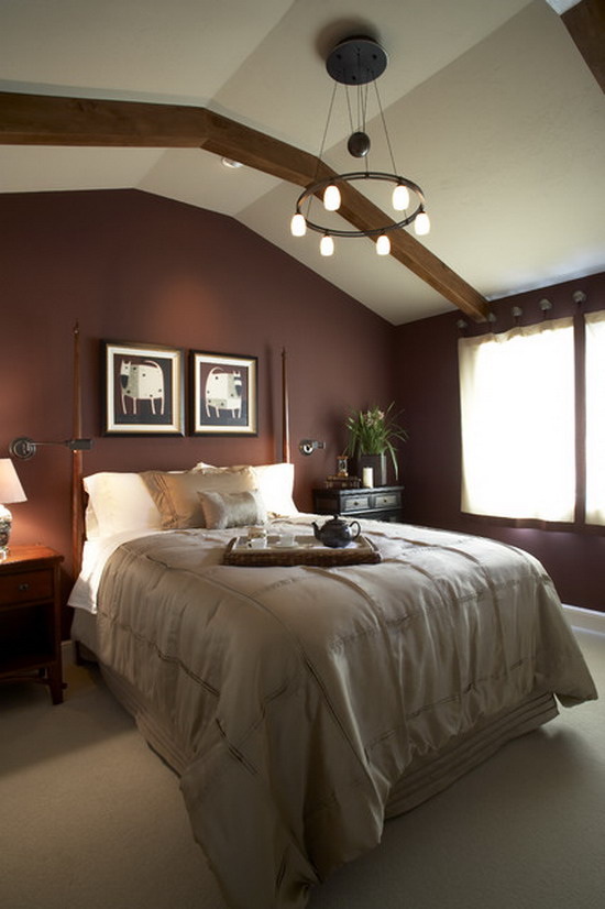 Chocolate Color Paints for Bedroom Walls