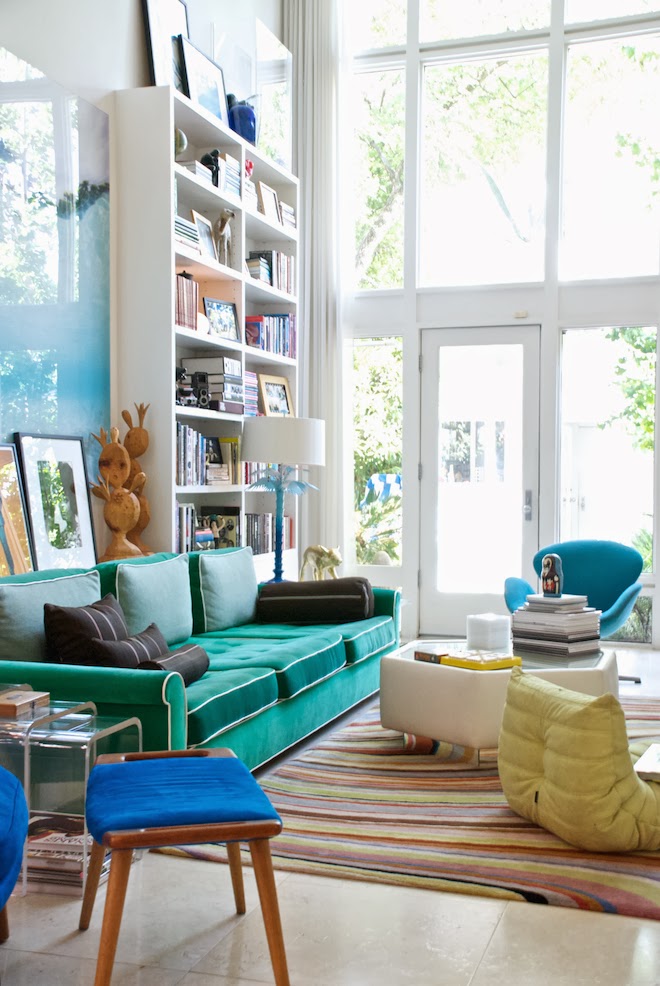 Colorful Eclectic Living Room Ideas
