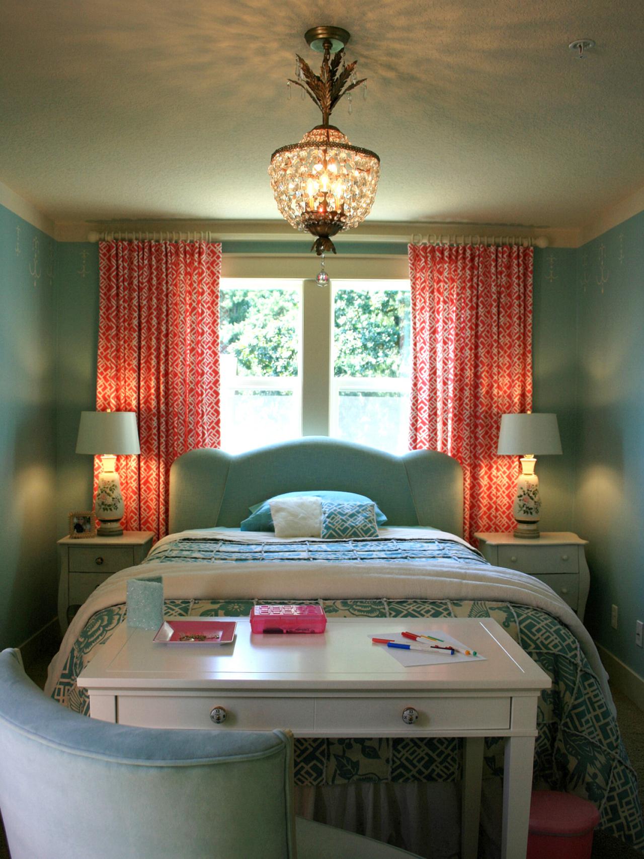 Colorful Teenage Girl Bedroom Ideas for Small Rooms