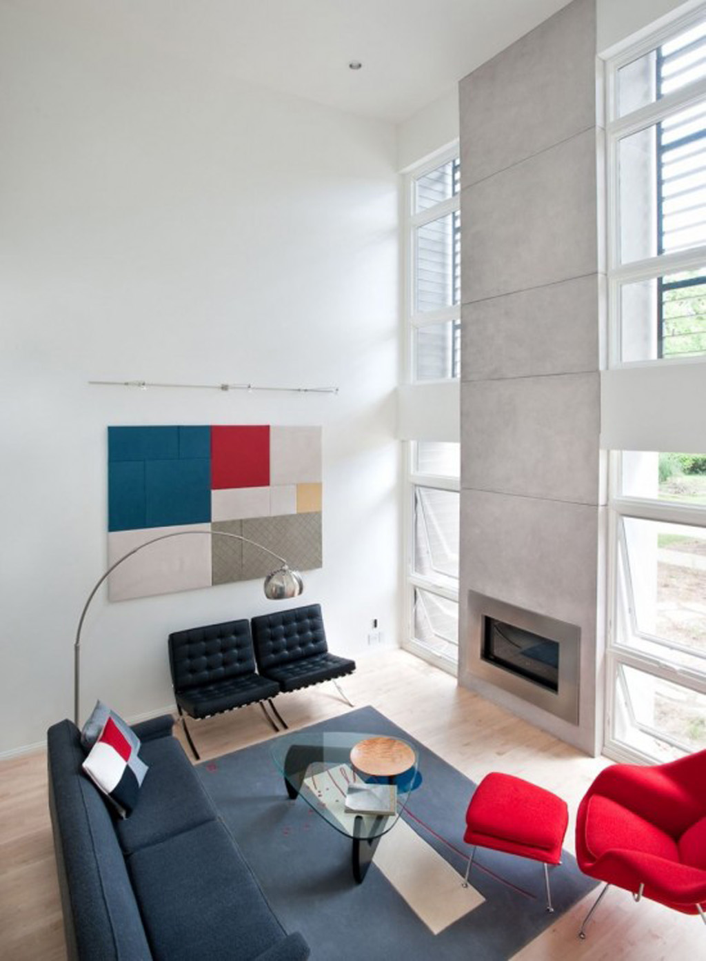 Comfortable Living Room Interior Design