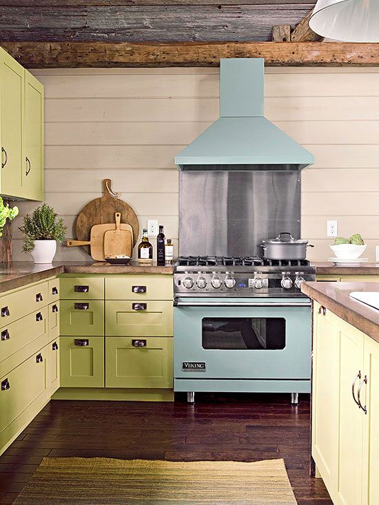 Cottage Kitchen Cabinet Color Choices
