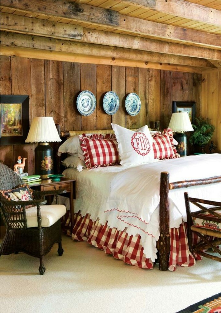 Country Cabin Bedroom