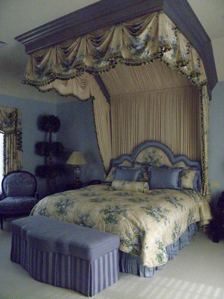 Country French Master Bedroom Design