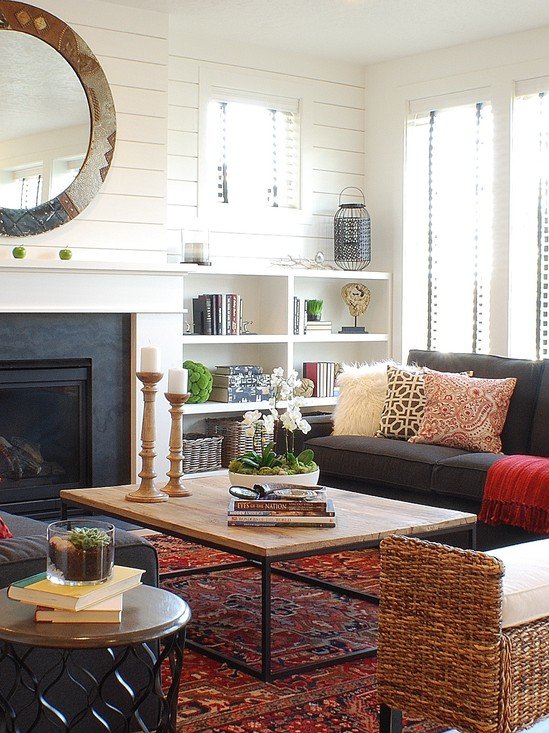 Eclectic Living Room Decor