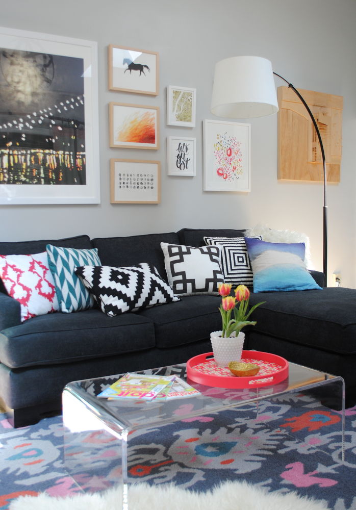 Eclectic Living Room Makeover