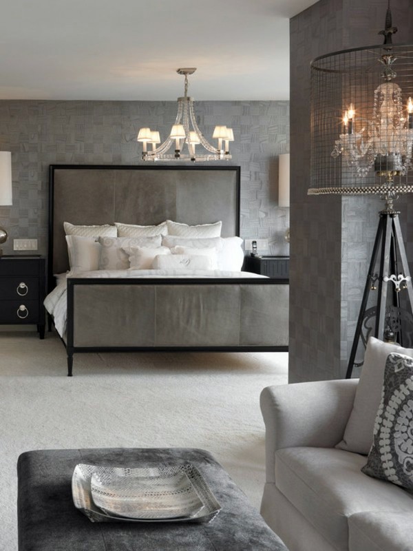 Gray Master Bedroom Design Ideas