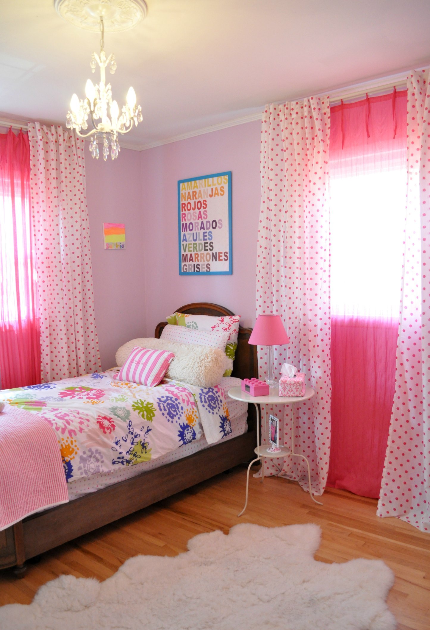 Little Girl Pink Bedroom Design Ideas