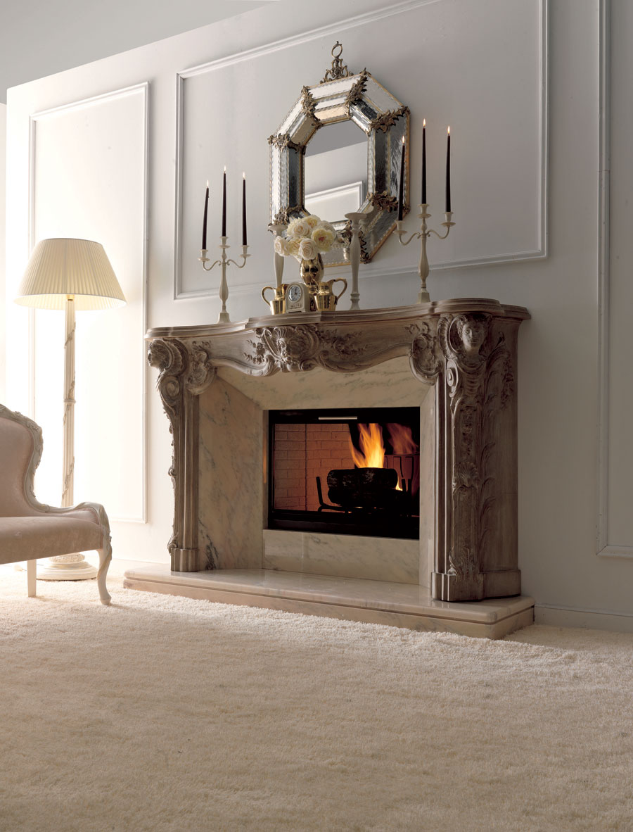 Luxury Stone Fireplace Designs